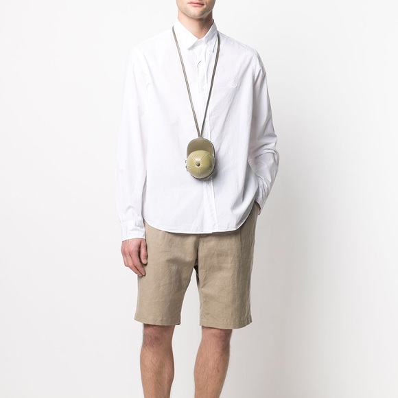 J.W. Anderson nano cap leather mini bag black crossbody - Picture 7 of 12